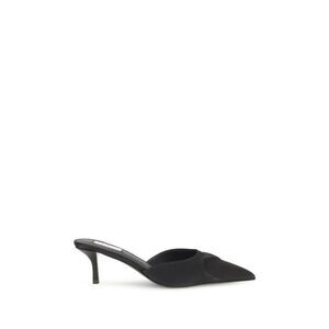 Alaïa Women Le Coeur 3D Satin Mules